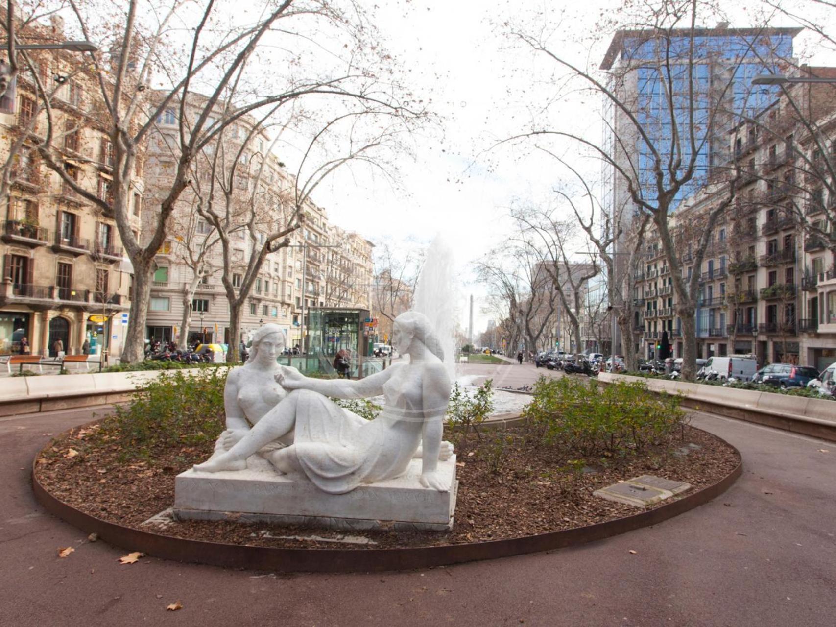 Bonito Apartamento En Gracia Барселона Экстерьер фото